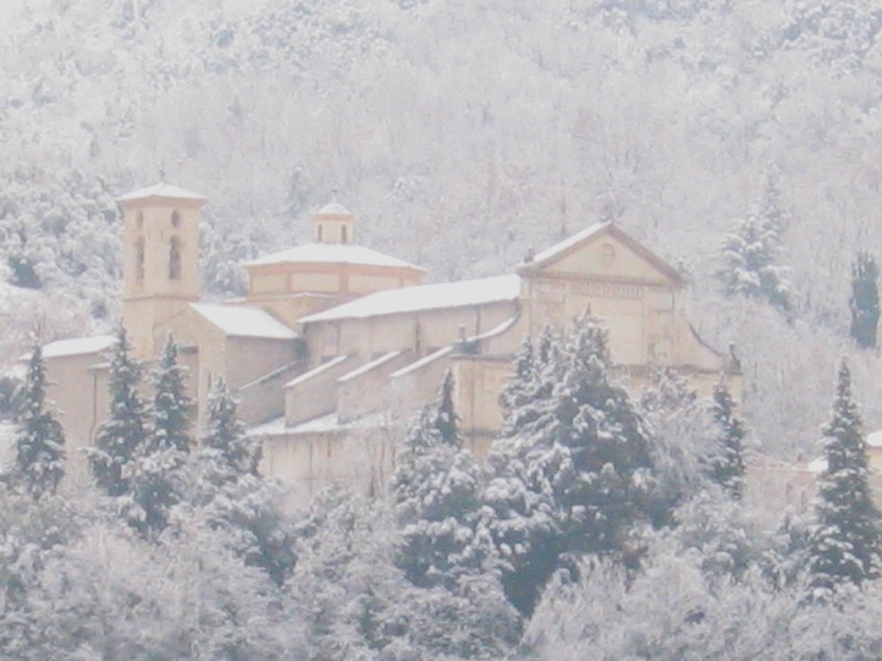 Spoleto e la neve